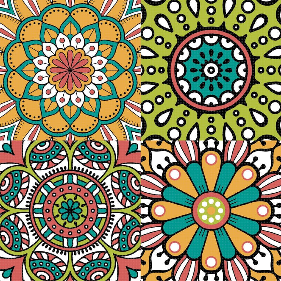 SURAT MULTICOLOR 20x20 UND