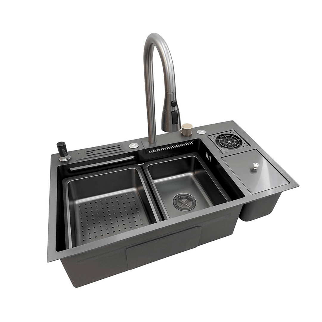 Lavaplatos Acero Inoxidable Negro Ref. 80452