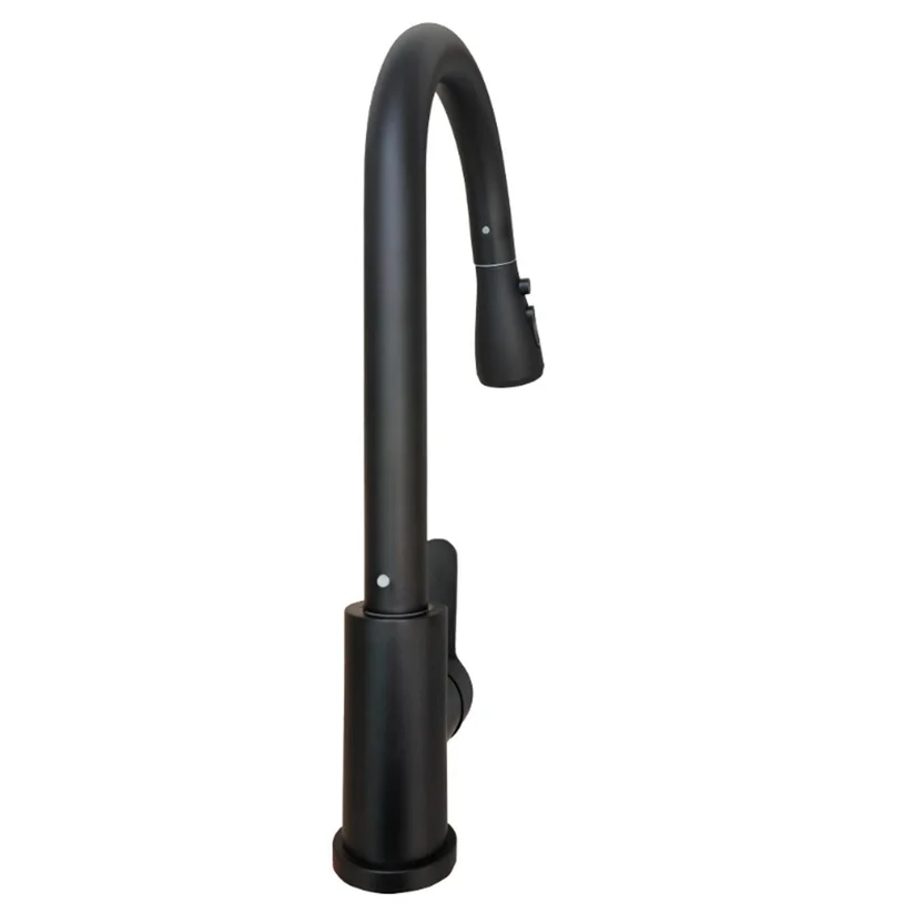 Griferia Lavaplatos Extraible Negro Rf. FT2861B3
