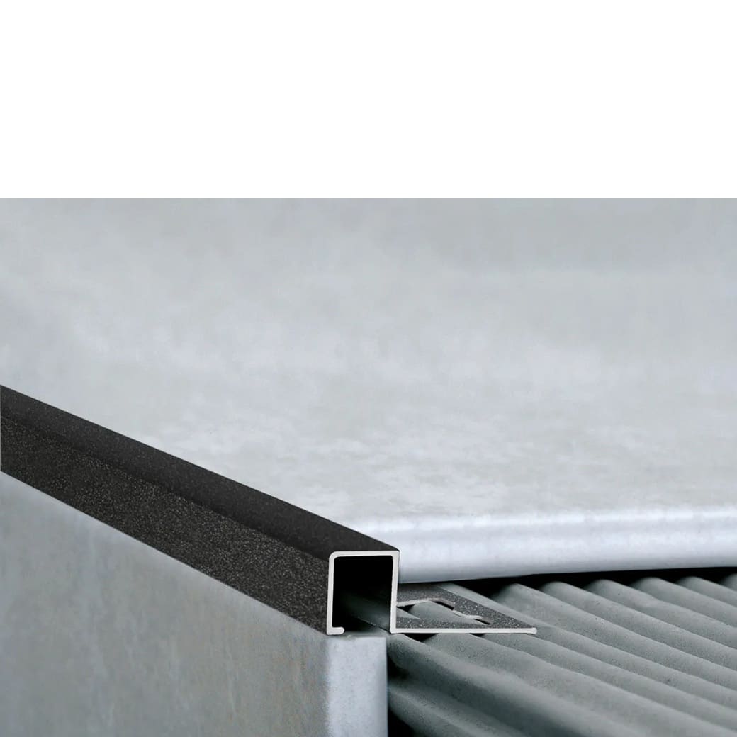 PERFIL ALUMINIO QUADRA NIQUEL STONE 1
