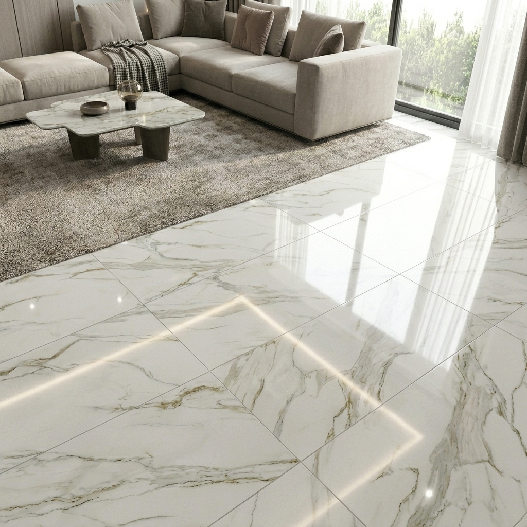 Porcelanato Esmaltado Solera Blanco 120x60 Cm