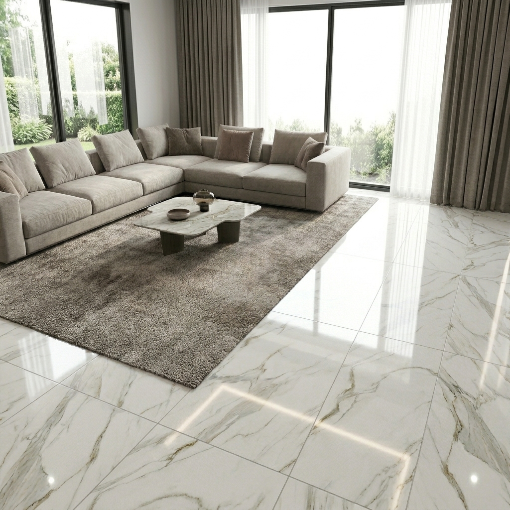 Porcelanato Esmaltado Solera Blanco 120x60 Cm - Image 2