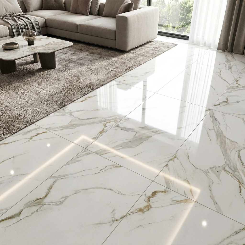 Porcelanato Esmaltado Solera Blanco 120x60 Cm - Image 3