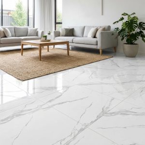 Porcelanato Esmaltado Nevado Blanco 60x60 Cm