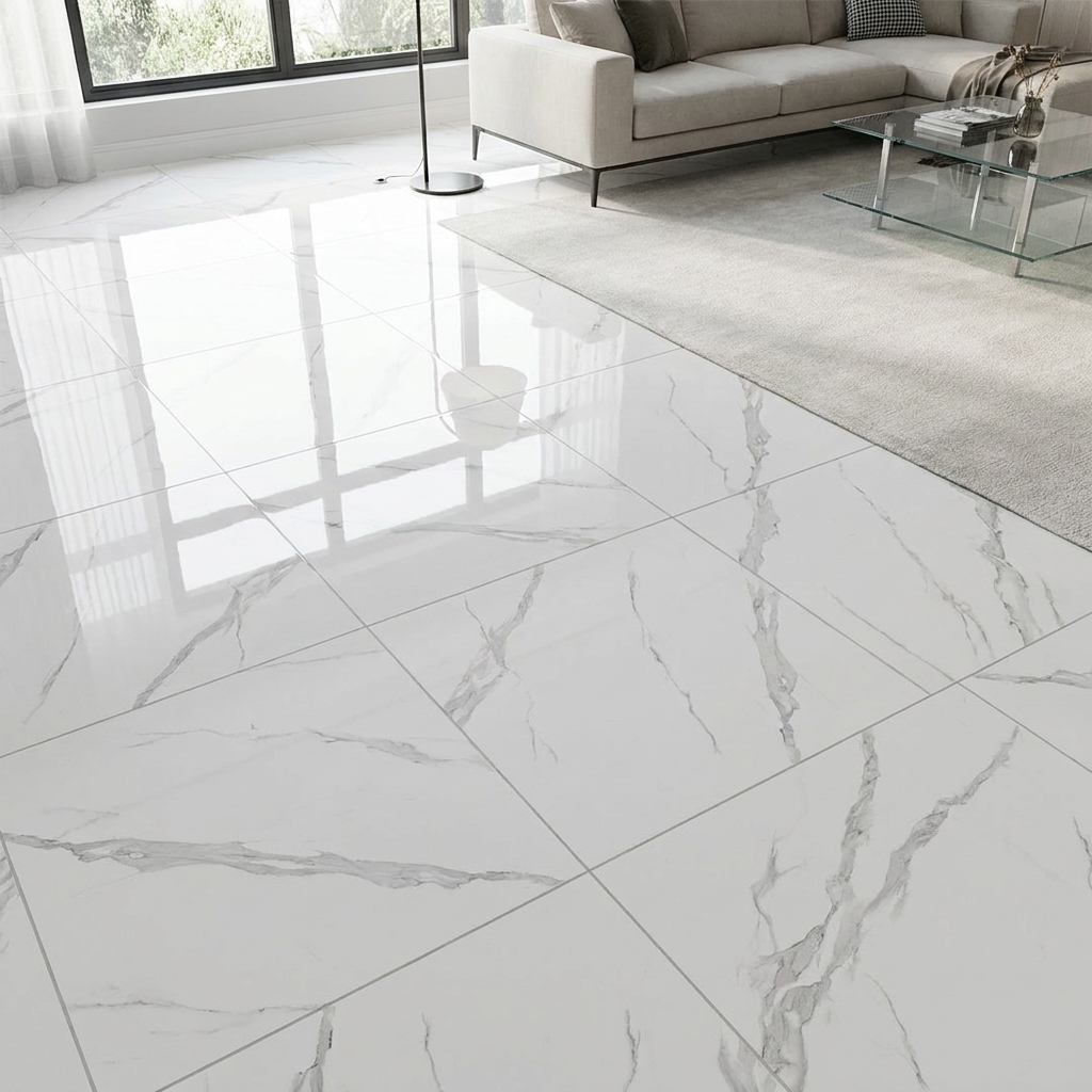 Porcelanato Esmaltado Nevado Blanco 60x60 Cm - Image 3