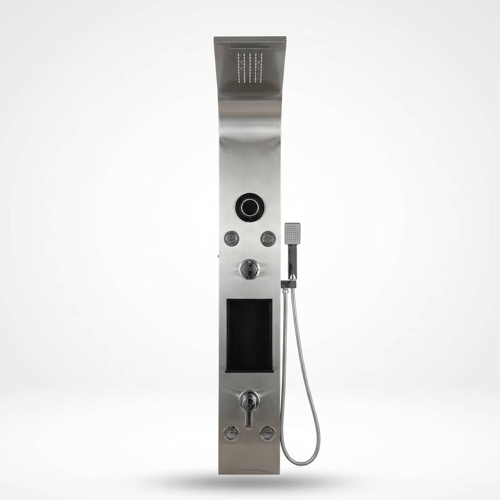 Torreducha Satinada Gris con bluetooth Rf. A813 - Image 3