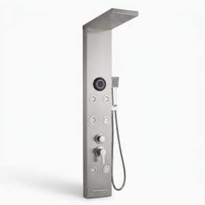 Torreducha Satinada Gris con bluetooth Rf. S9265-BN