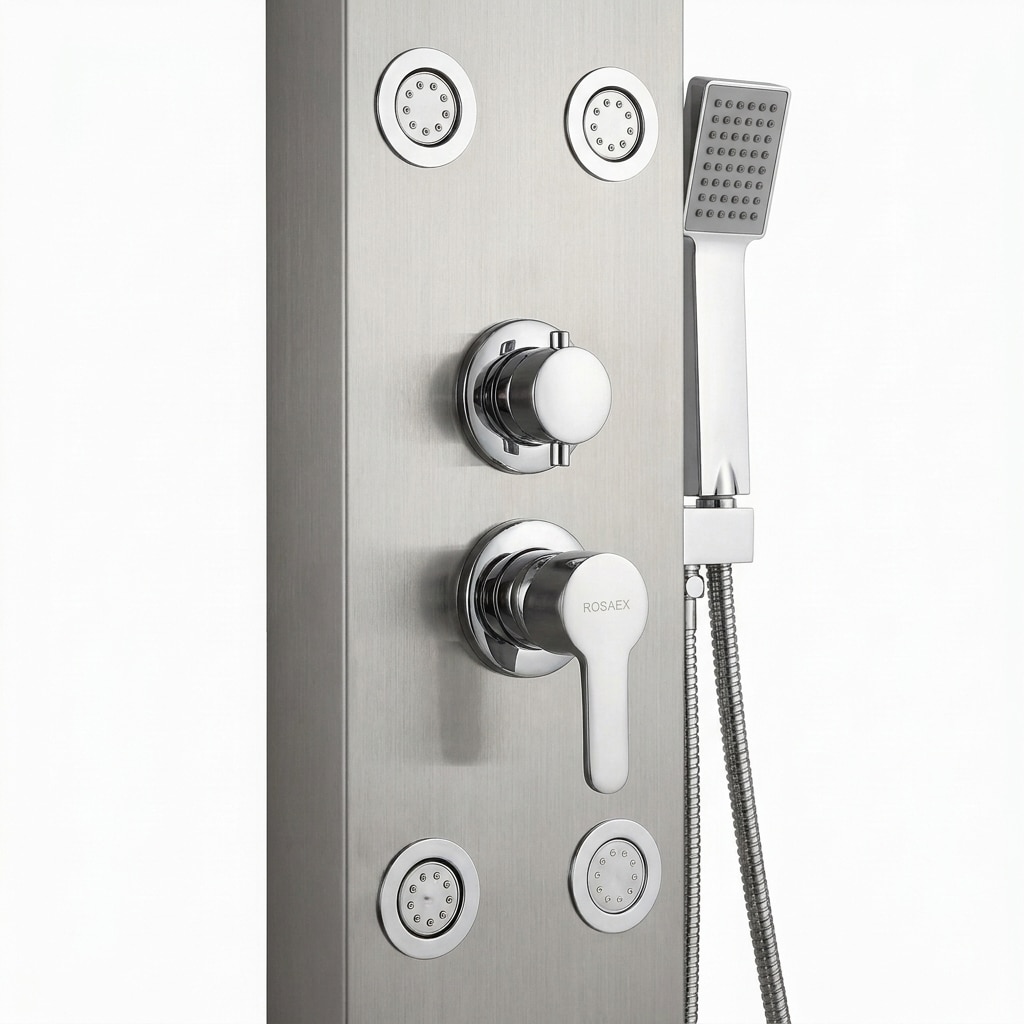 Torreducha Satinada Gris con bluetooth Rf. S9265-BN - Image 2