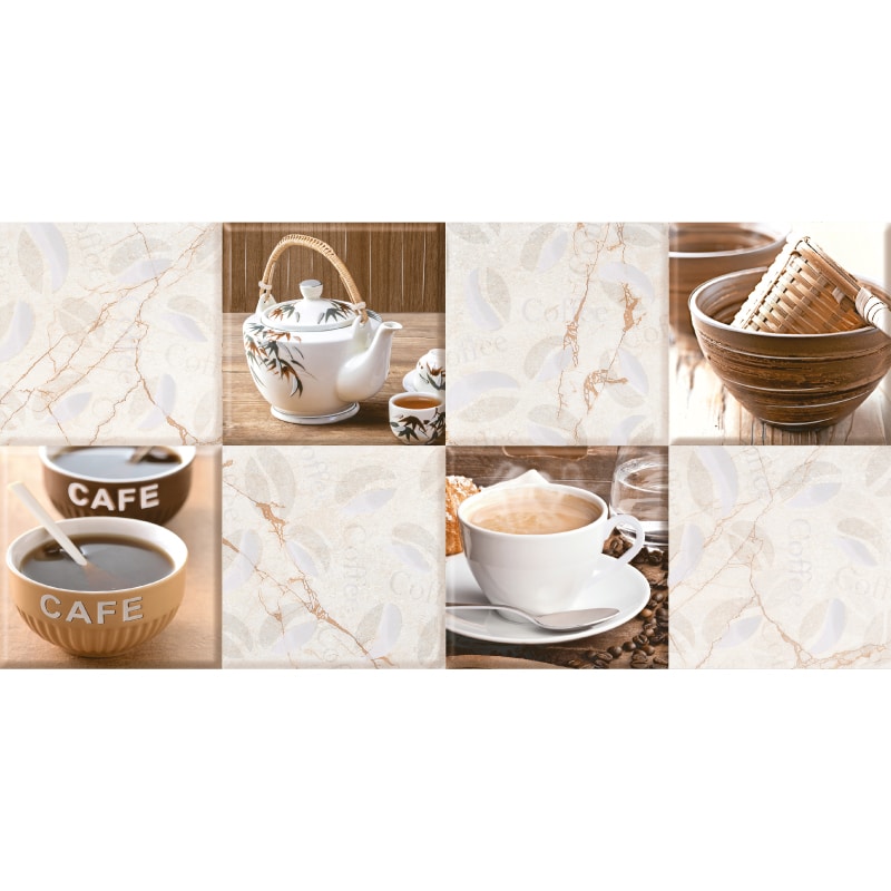 Decorado 30x60 Coffe 2 Multicolor